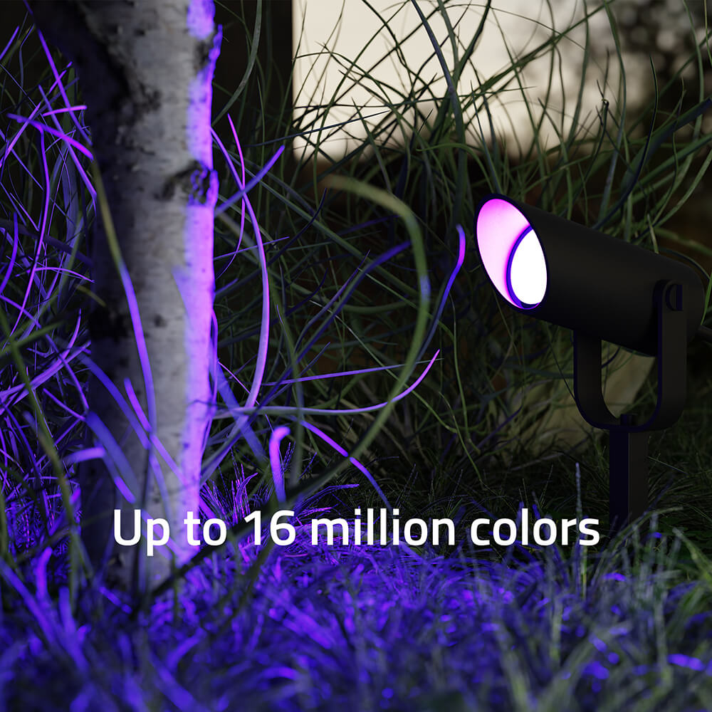 Hombli Hombli Smart Utomhus Spotlight 3-pack RGB CCT Svart