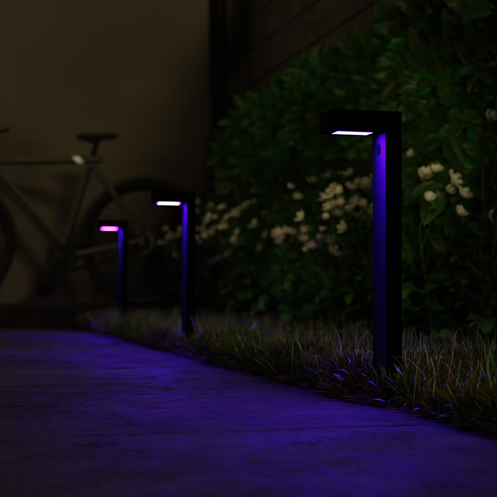 Hombli Hombli Smart Gångbelysning 3-pack RGB CCT Svart