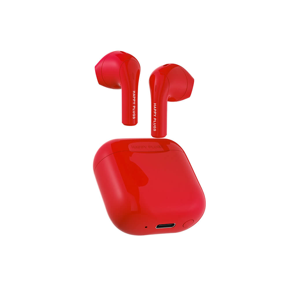 Happy Plugs Happy Plugs Joy Hörlurar In-Ear TWS Röd