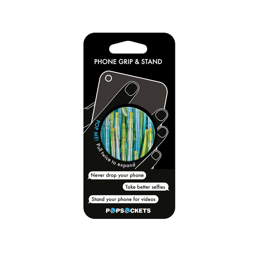 PopSockets PopSockets Grip med Ställfunktion Cactus Patch