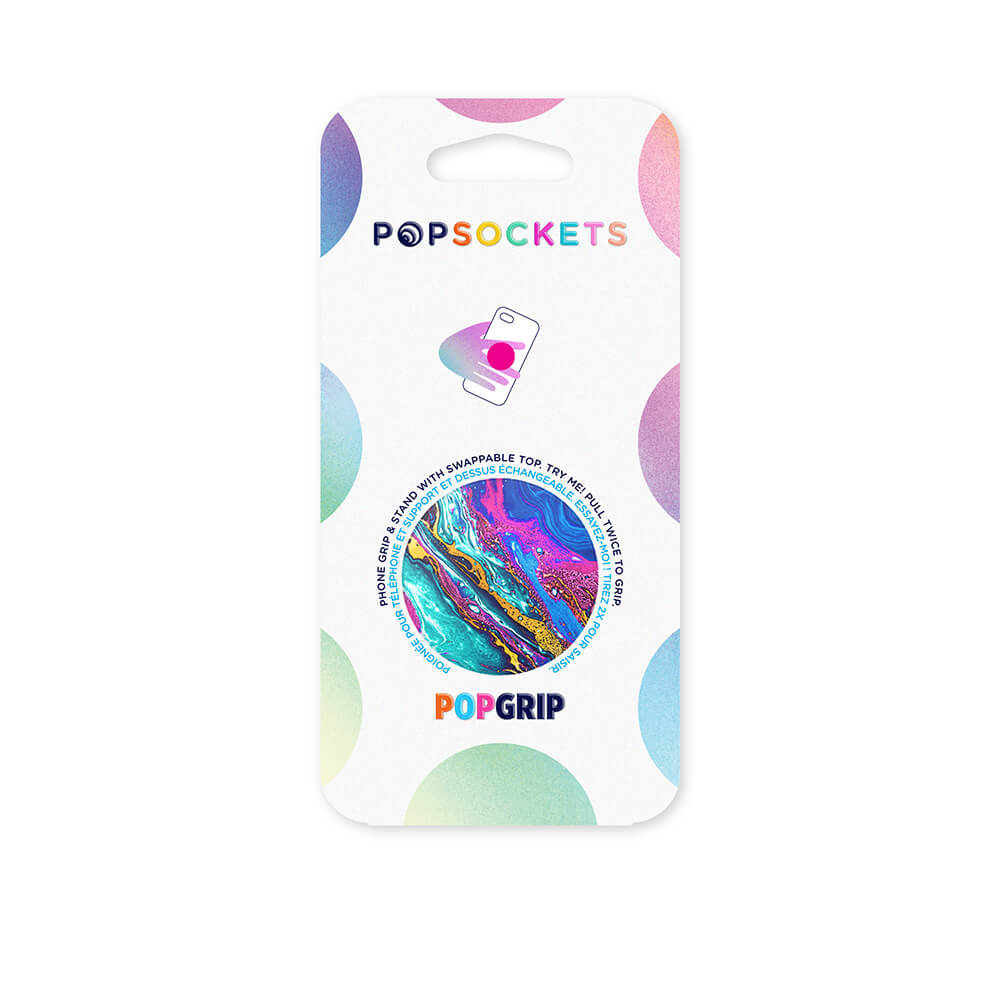 PopSockets PopSockets Avtagbart Grip med Ställfunktion Mood Magma