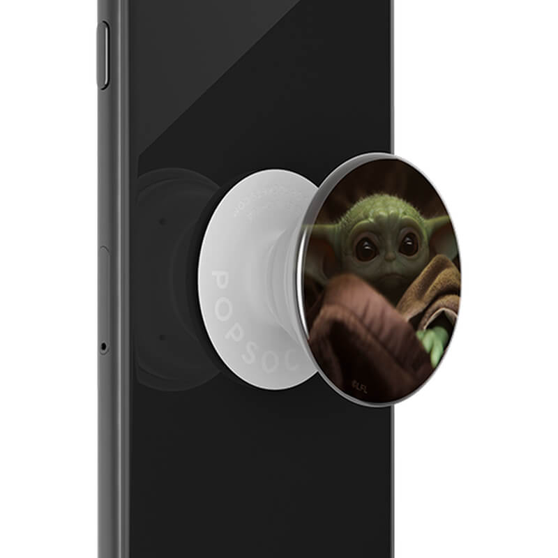 PopSockets PopSockets Avtagbart Grip med Ställfunktion Premium Star Wars Baby Yoda