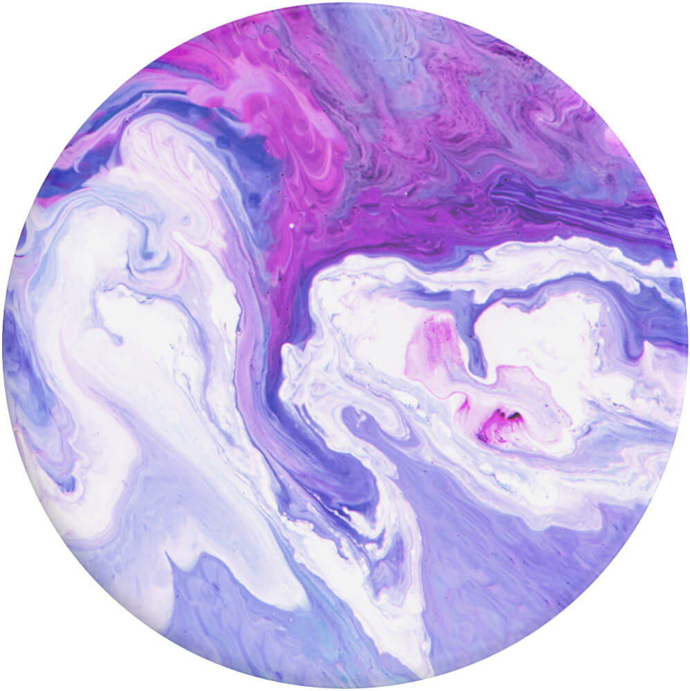 PopSockets PopSockets Avtagbart Grip med Ställfunktion Lavender Flow