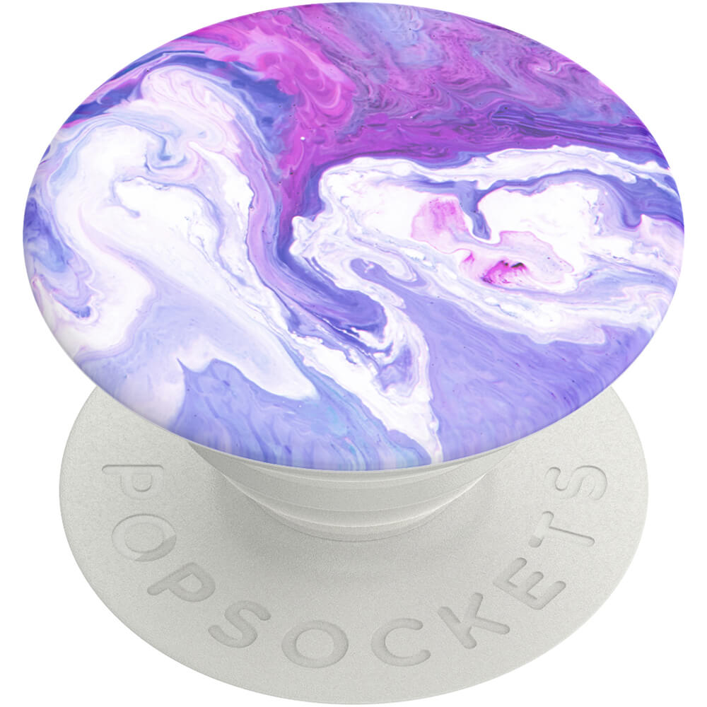 PopSockets PopSockets Avtagbart Grip med Ställfunktion Lavender Flow