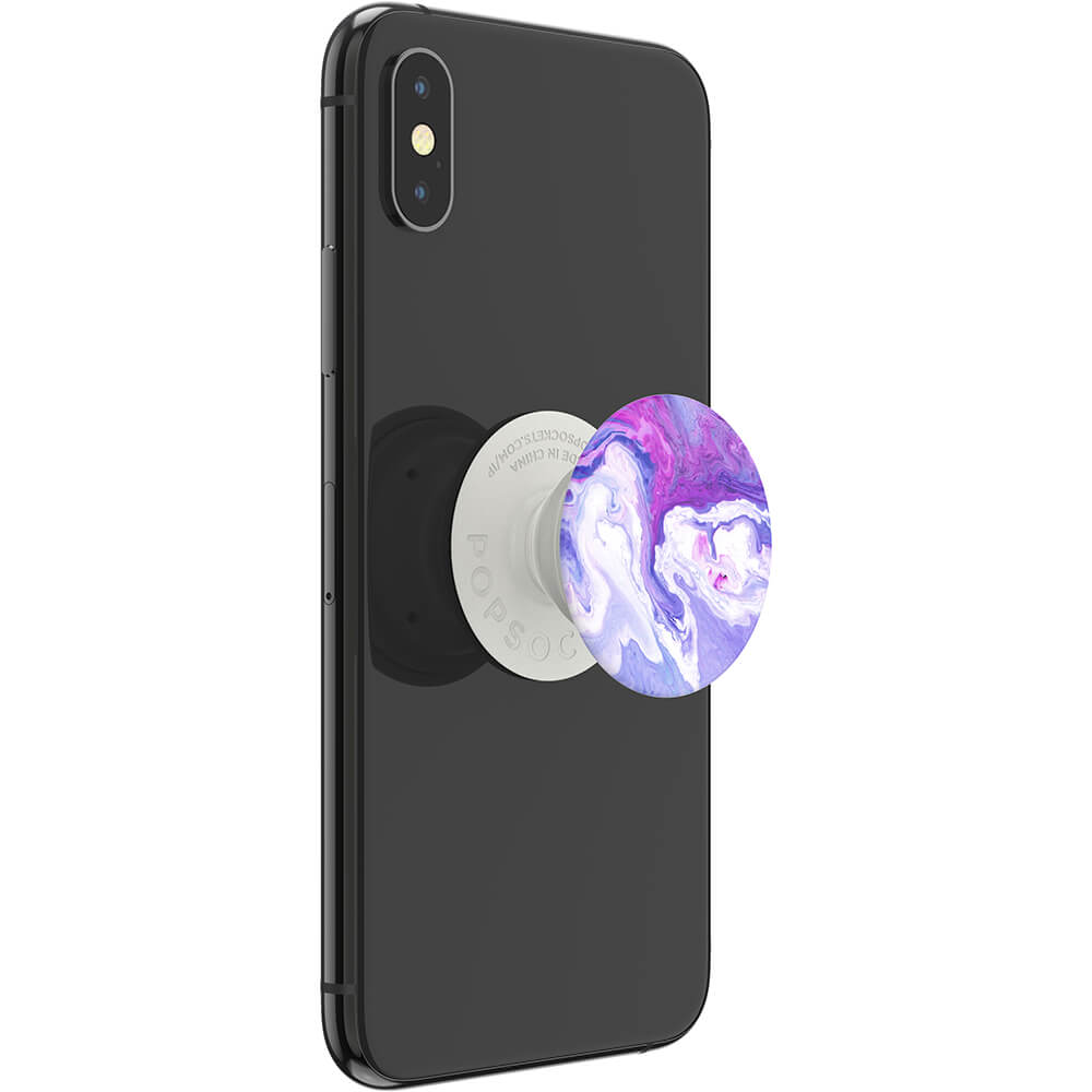 PopSockets PopSockets Avtagbart Grip med Ställfunktion Lavender Flow