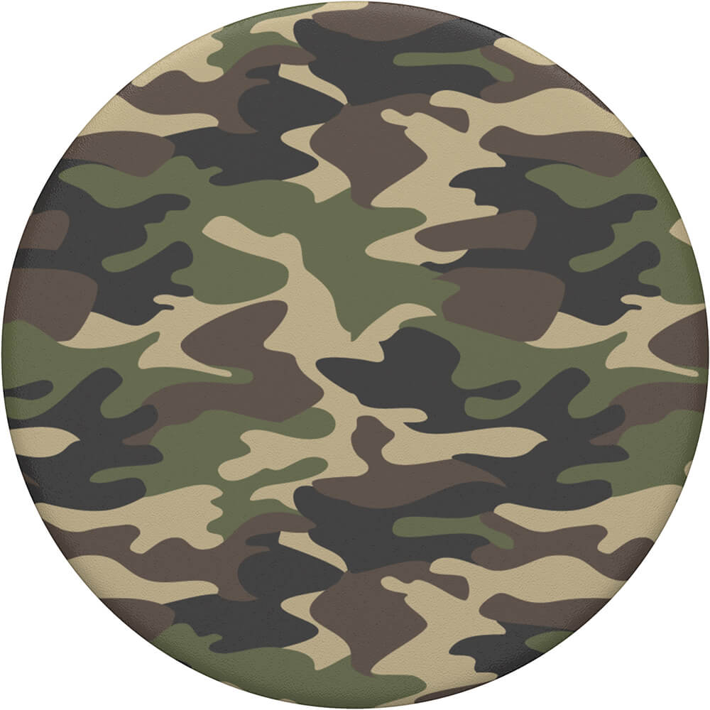 PopSockets PopSockets Avtagbart Grip med Ställfunktion Woodland Camo