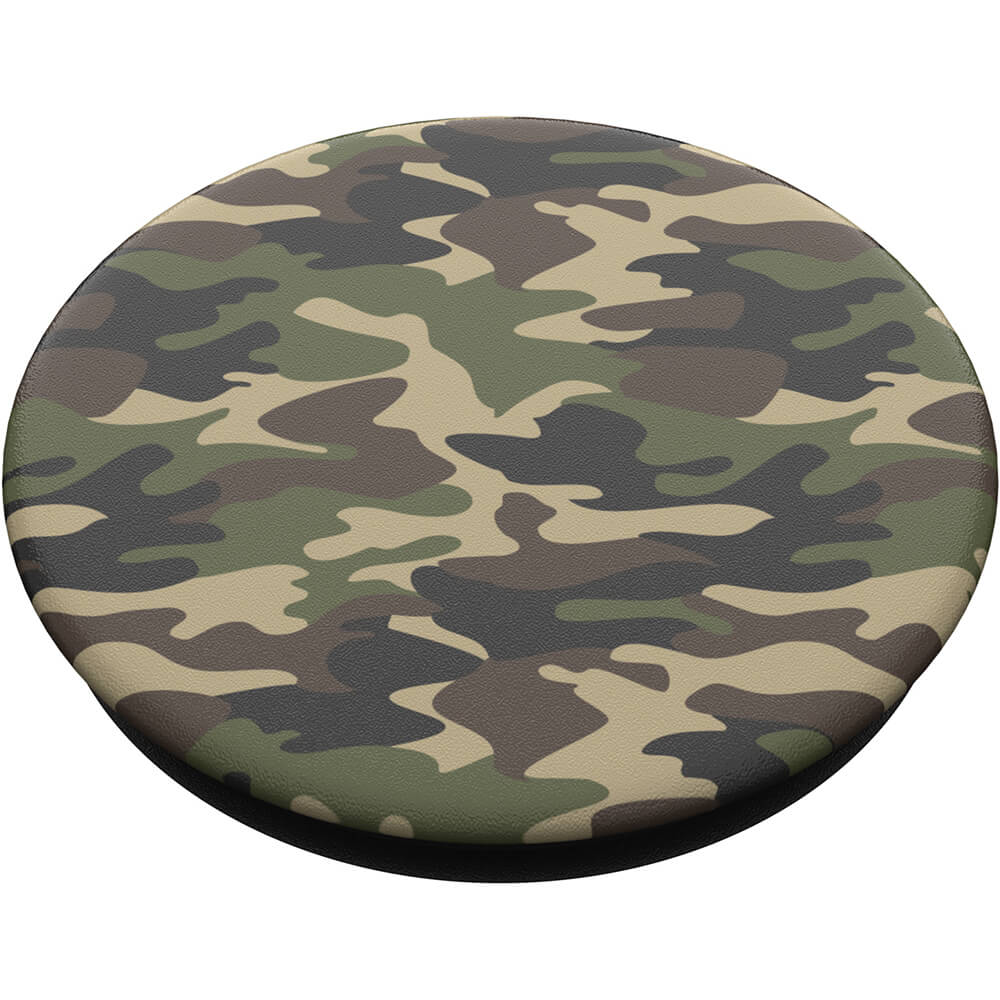 PopSockets PopSockets Avtagbart Grip med Ställfunktion Woodland Camo
