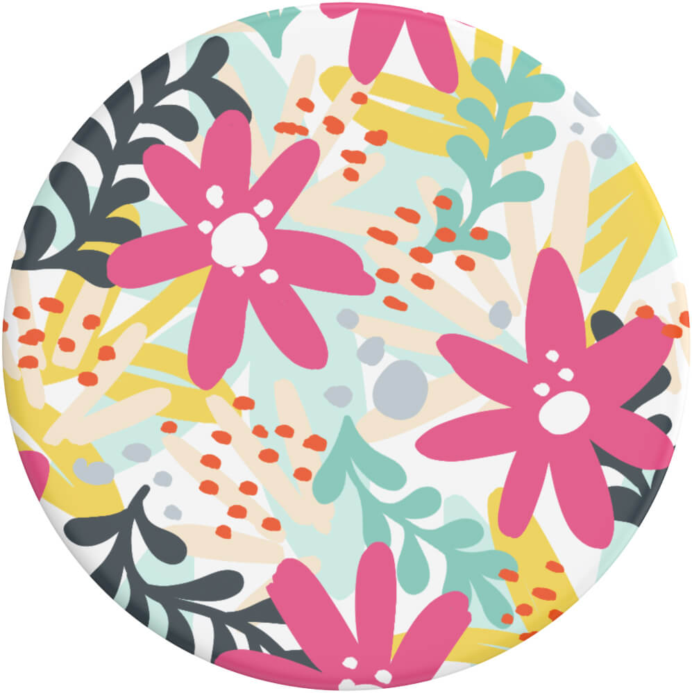 PopSockets PopSockets Avtagbart Grip med Ställfunktion Mod Bloom