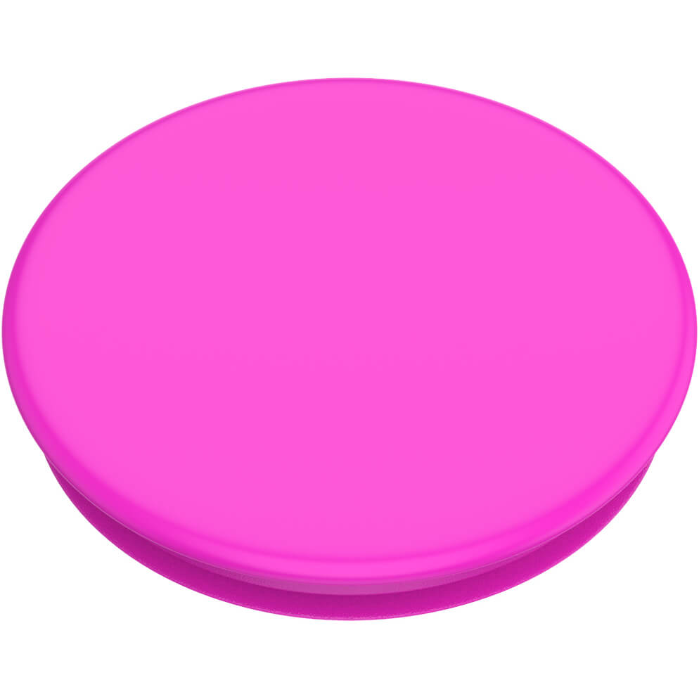 PopSockets PopSockets Avtagbart Grip med Ställfunktion Neon Day Glo Pink