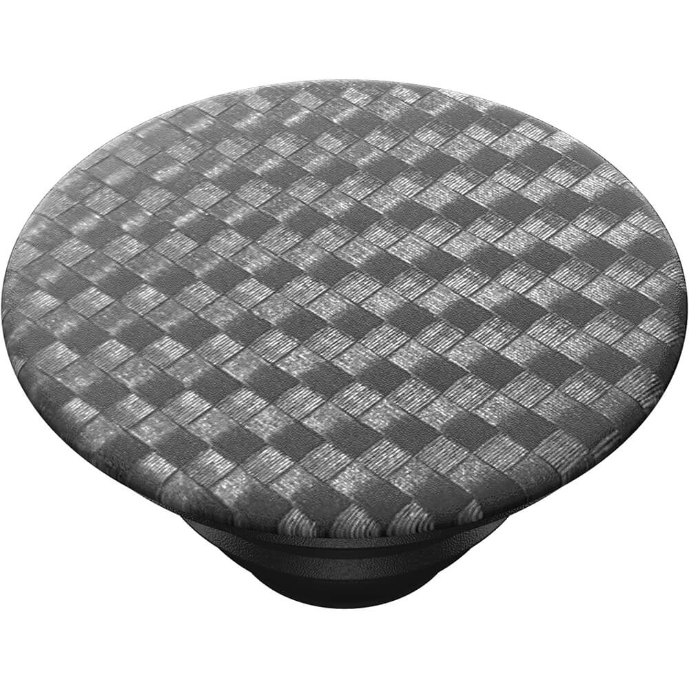 PopSockets PopSockets Avtagbart Grip med Ställfunktion Carbonite Weave