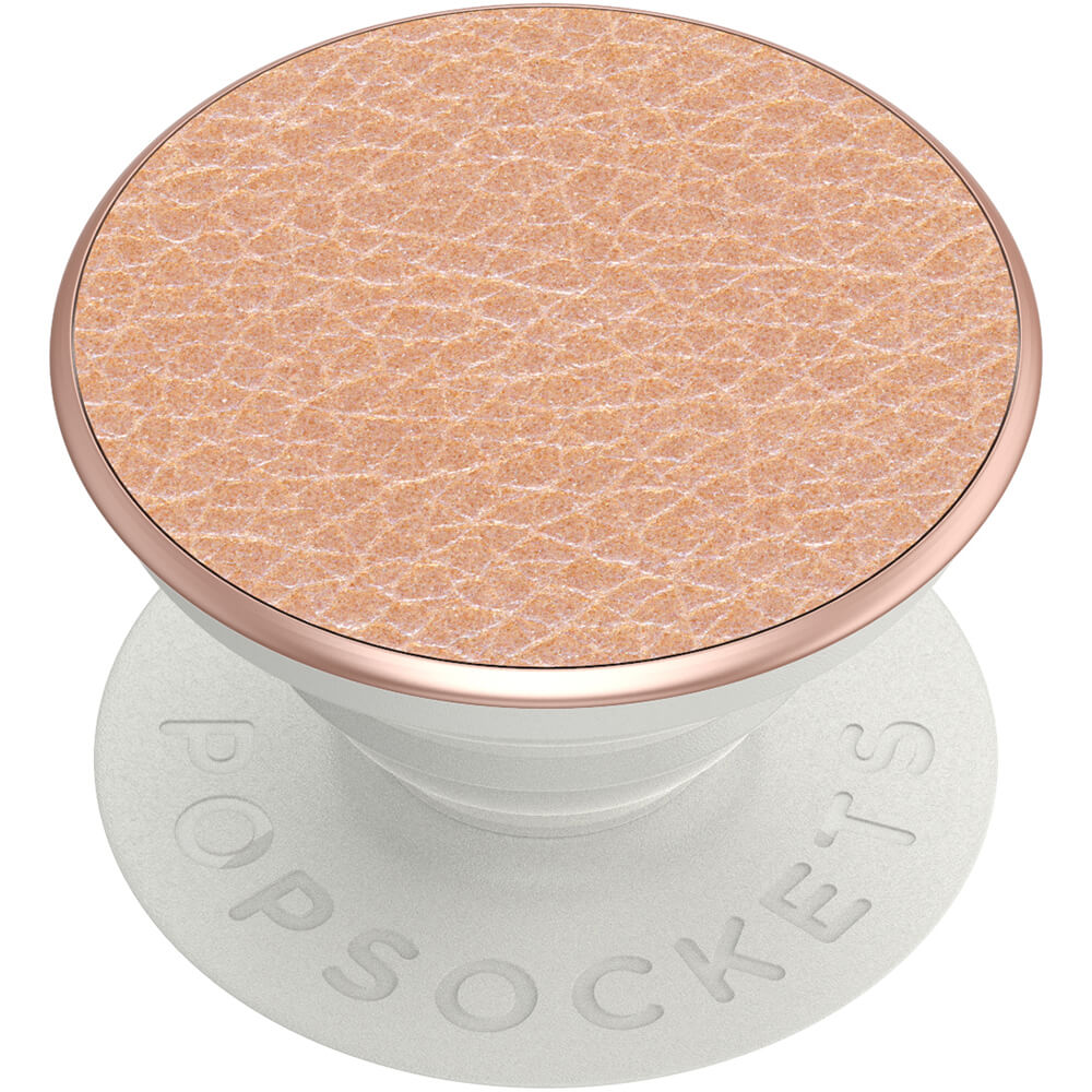 PopSockets PopSockets Avtagbart Grip med Ställfunktion Premium Pebbled Vegan Leather