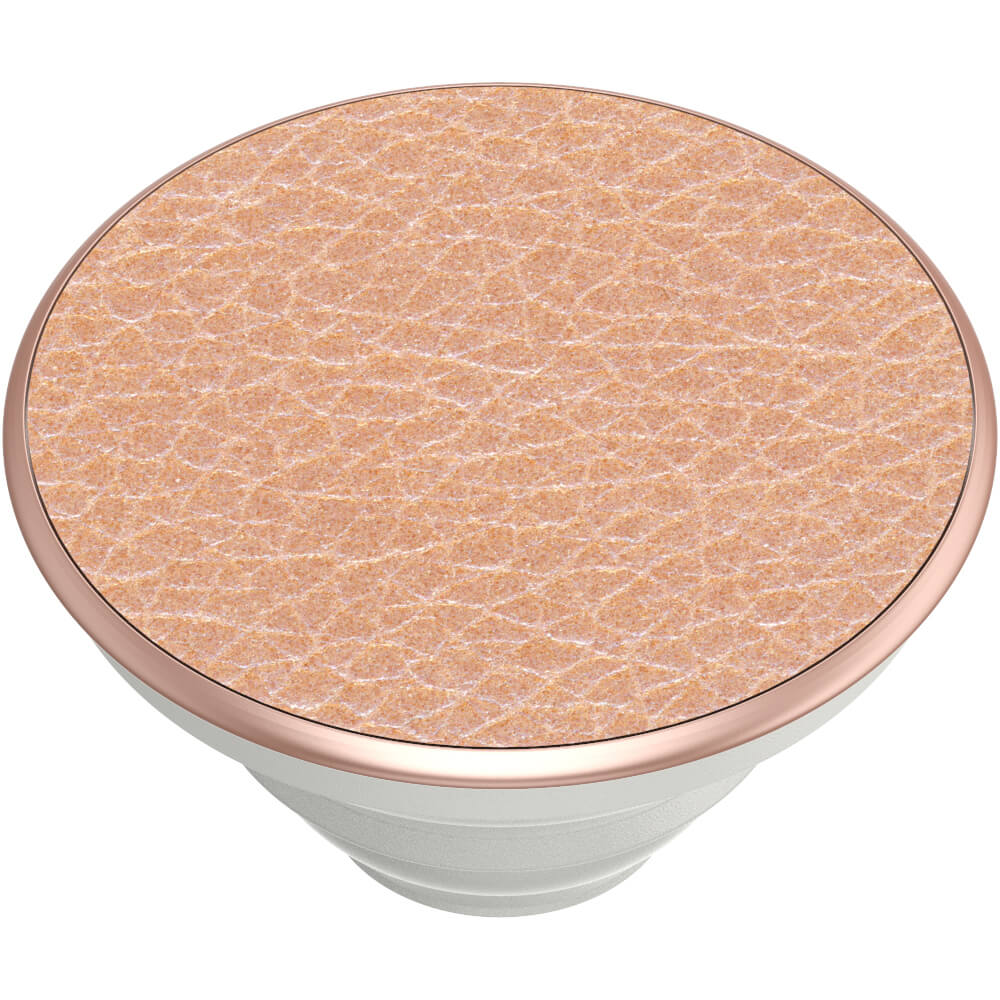 PopSockets PopSockets Avtagbart Grip med Ställfunktion Premium Pebbled Vegan Leather