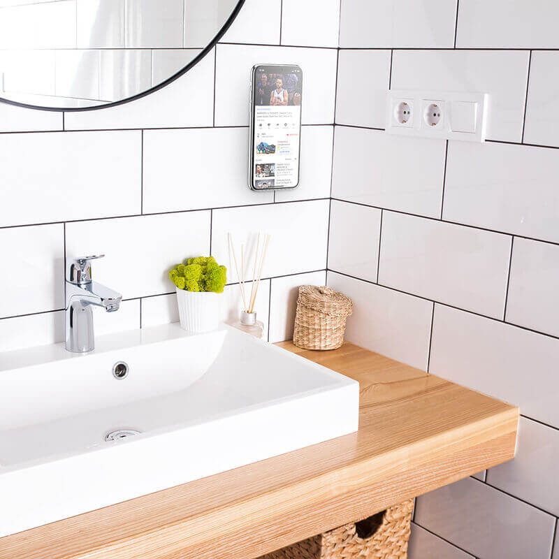 PopSockets PopSockets PopMount Multi-Surface Svart