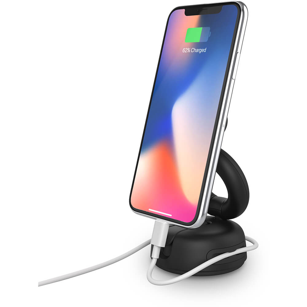 PopSockets PopSockets Car Dash & Windowshield Höjd/vridbar Svart
