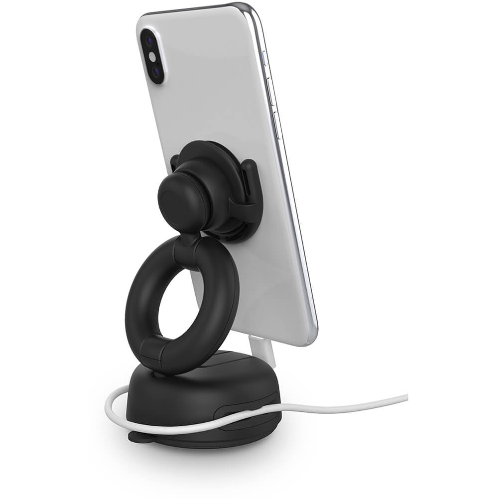 PopSockets PopSockets Car Dash & Windowshield Höjd/vridbar Svart