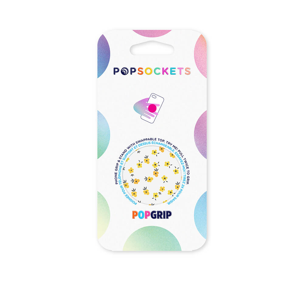 PopSockets PopSockets Avtagbart Grip med Ställfunktion Black Eyed Suzies