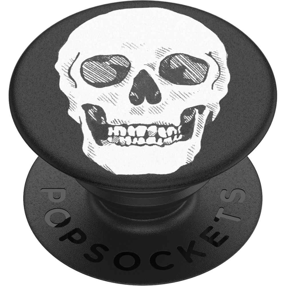 PopSockets PopSockets Avtagbart Grip med Ställfunktion Shaky Bones White