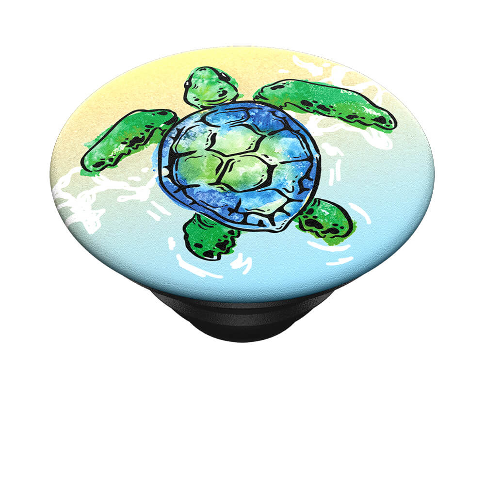 PopSockets PopSockets Avtagbart Grip med Ställfunktion Tortuga
