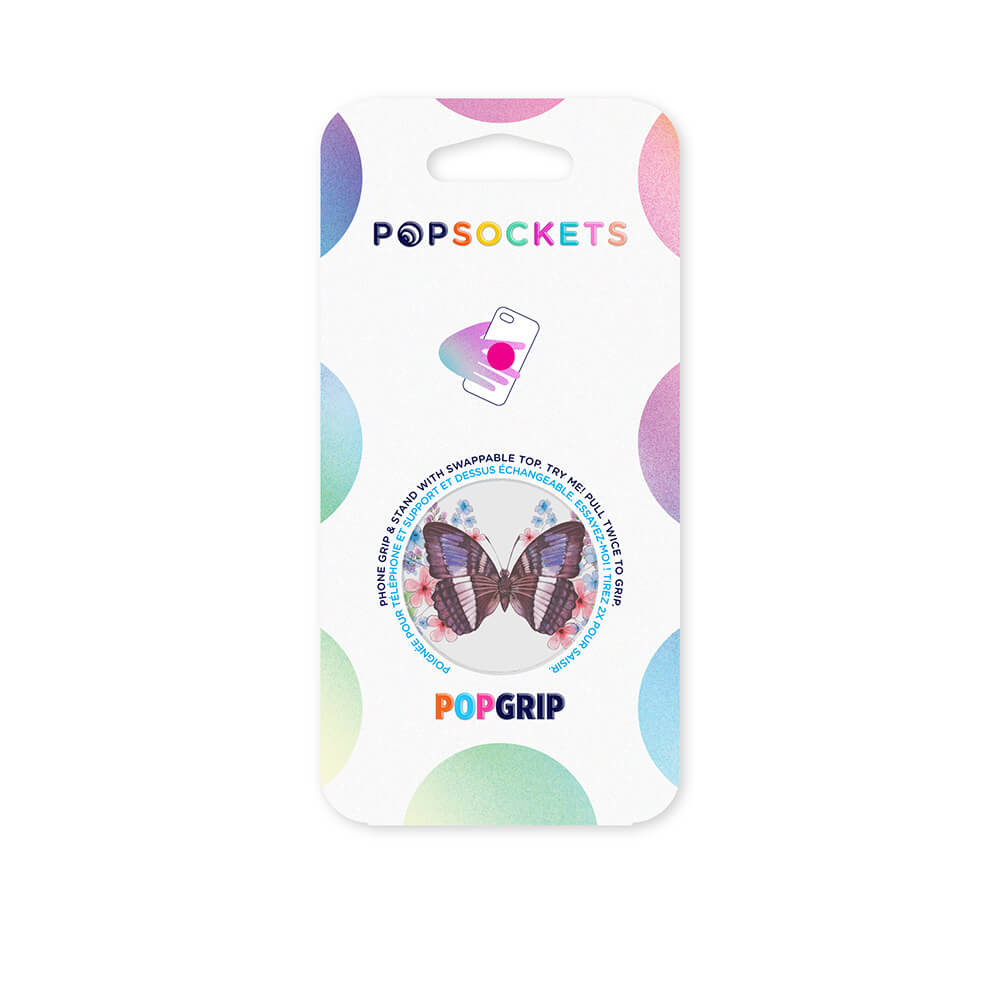 PopSockets PopSockets Avtagbart Grip med Ställfunktion So Fly