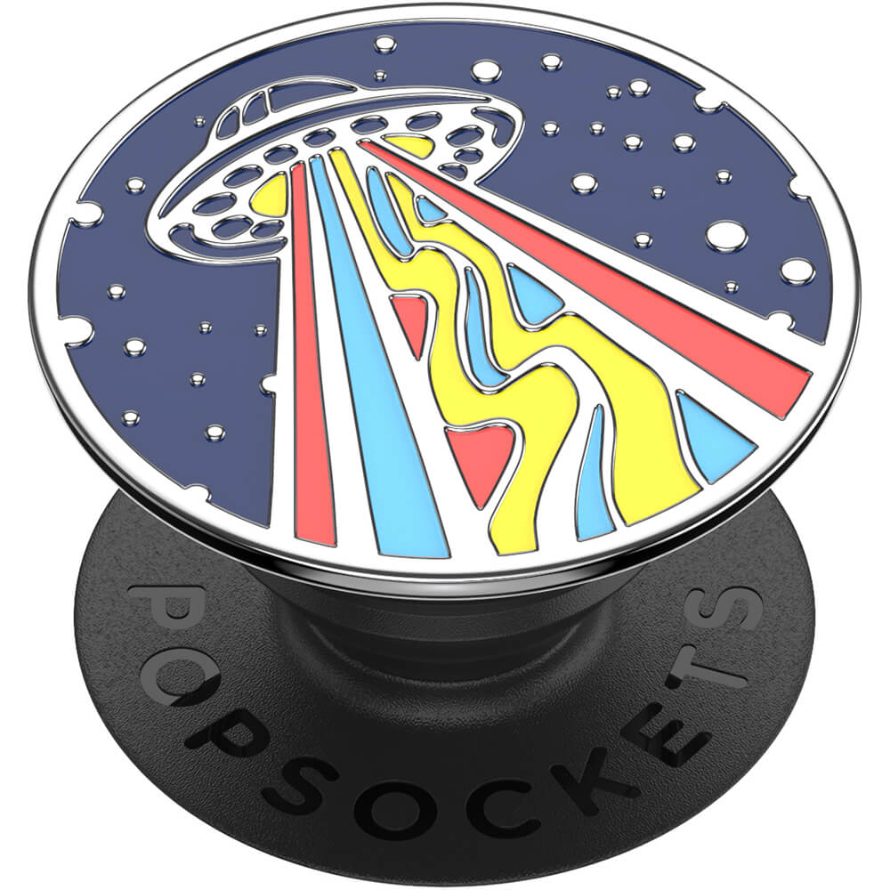 PopSockets PopSockets Avtagbart Grip med Ställfunktion Premium Enamel Outta This World Navy