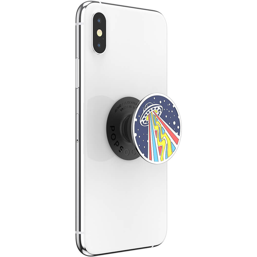 PopSockets PopSockets Avtagbart Grip med Ställfunktion Premium Enamel Outta This World Navy