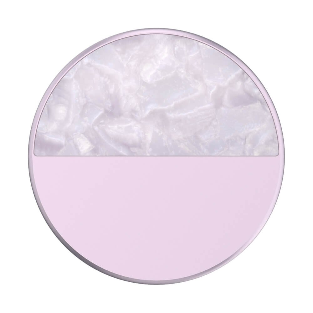 PopSockets PopSockets Avtagbart Grip med Ställfunktion LUXE Glam Inlay Acetate Lilac