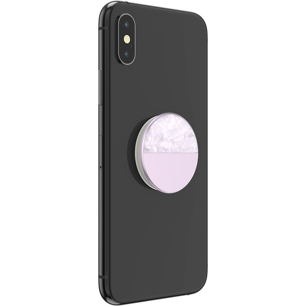 PopSockets PopSockets Avtagbart Grip med Ställfunktion LUXE Glam Inlay Acetate Lilac