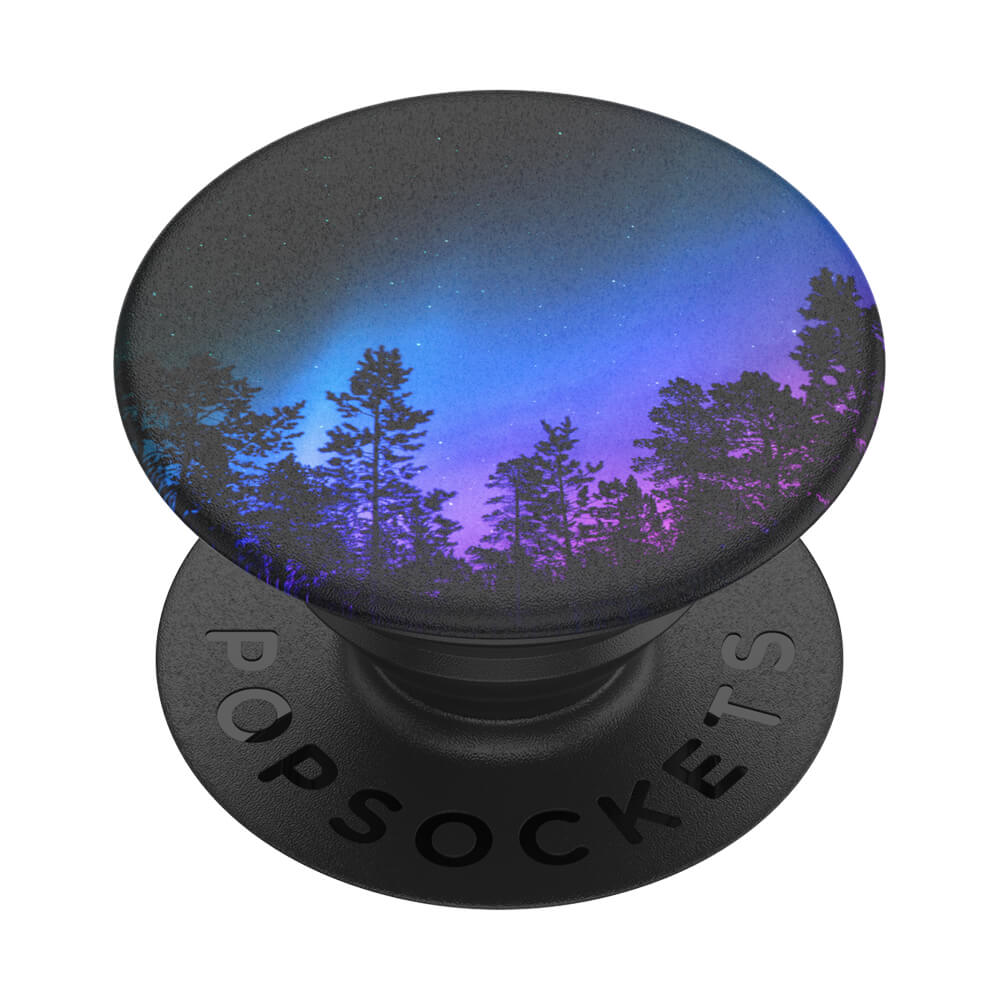 PopSockets PopSockets Avtagbart Grip med Ställfunktion Aurora Woods