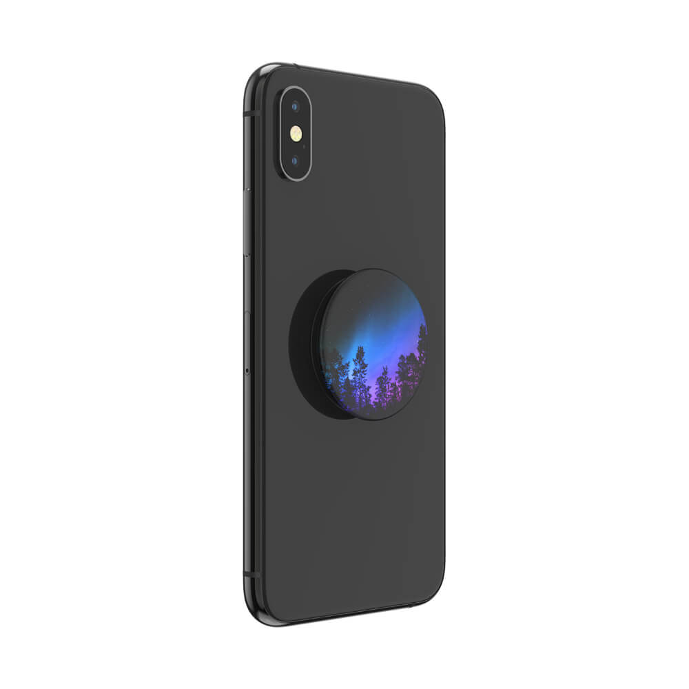 PopSockets PopSockets Avtagbart Grip med Ställfunktion Aurora Woods