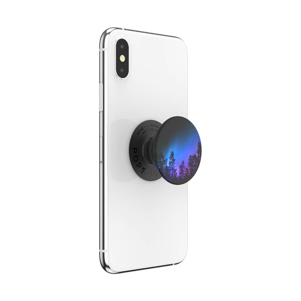 PopSockets PopSockets Avtagbart Grip med Ställfunktion Aurora Woods
