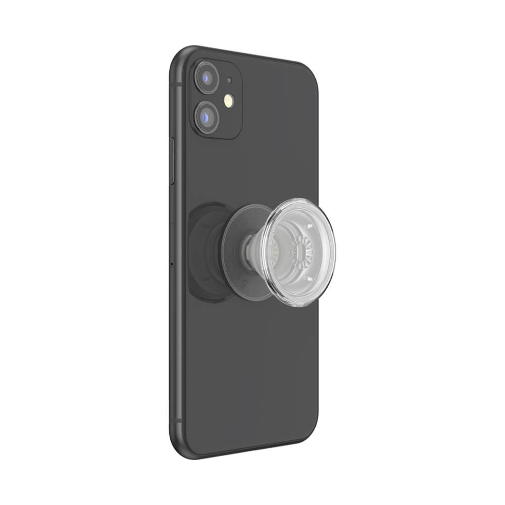 PopSockets PopSockets Avtagbart Grip med Ställfunktion Clear