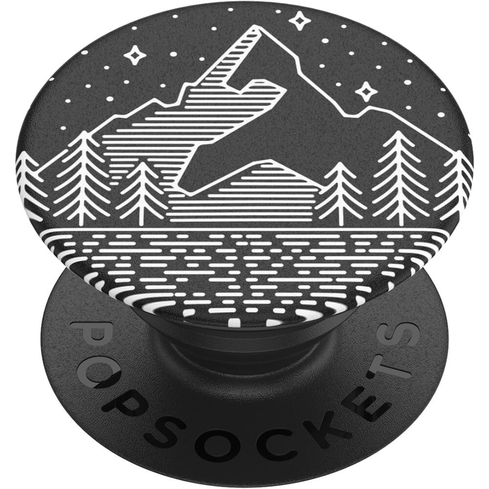 PopSockets PopSockets Avtagbart Grip med Ställfunktion Peak Relief