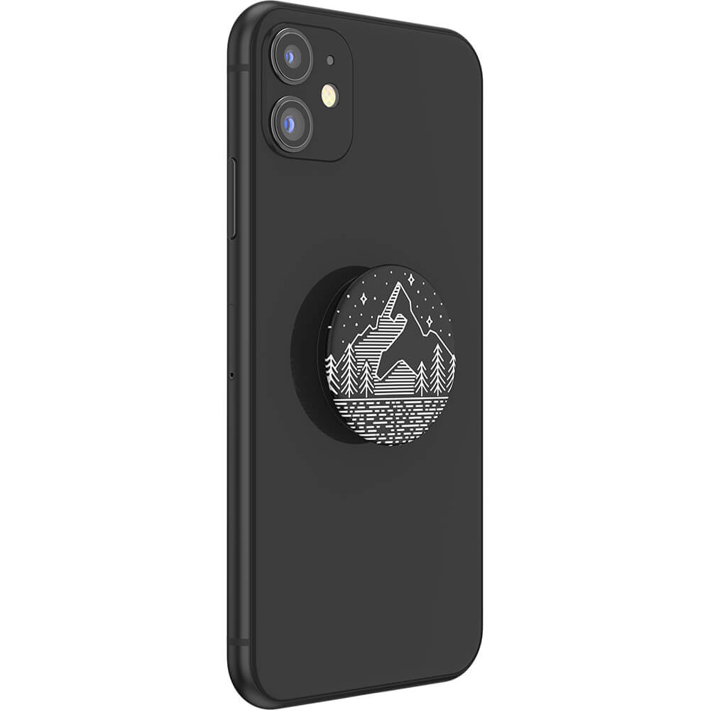 PopSockets PopSockets Avtagbart Grip med Ställfunktion Peak Relief