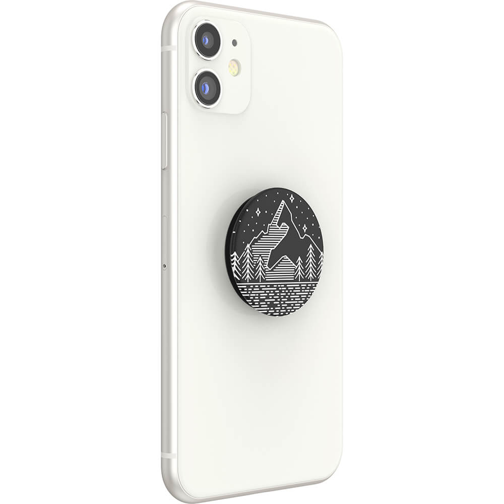 PopSockets PopSockets Avtagbart Grip med Ställfunktion Peak Relief
