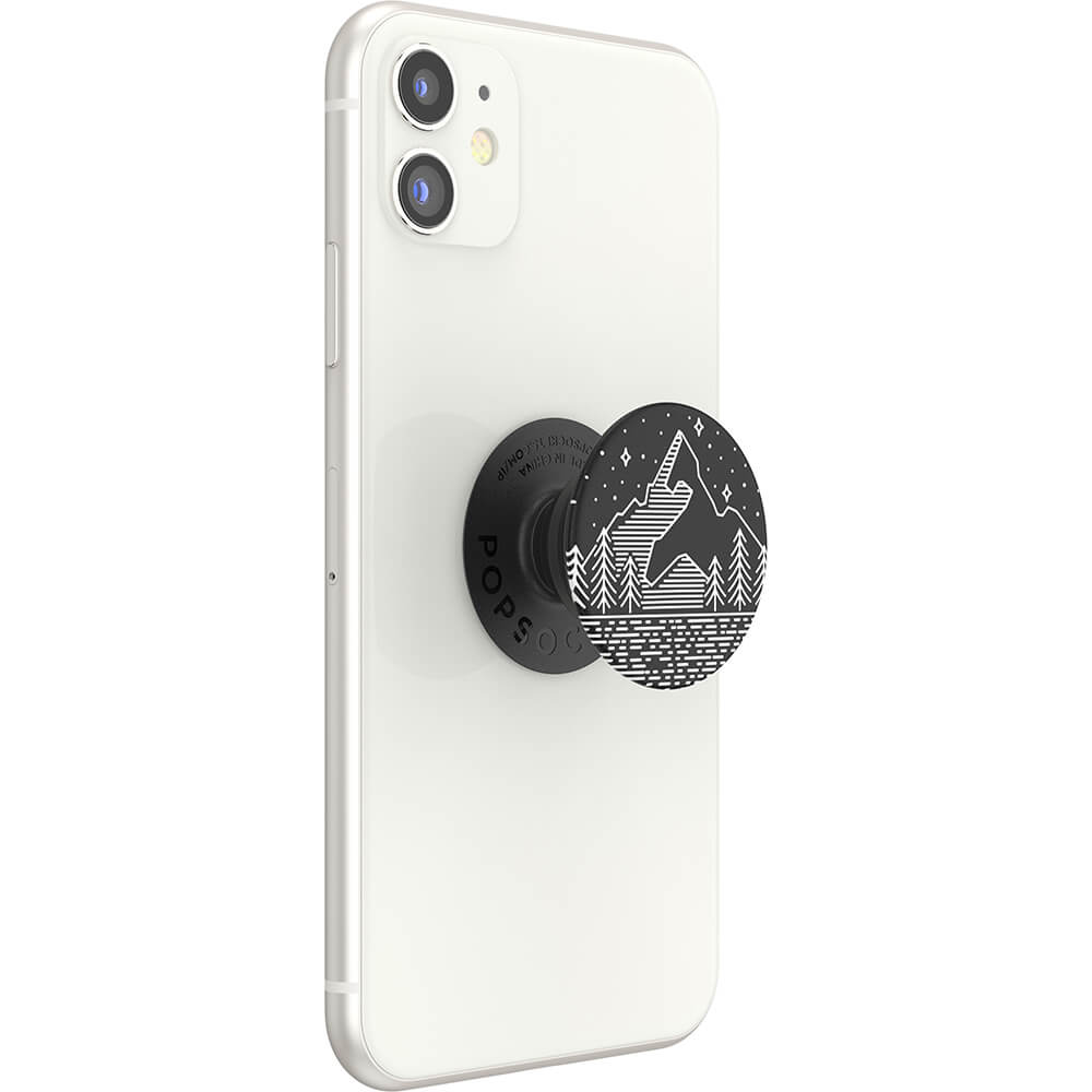 PopSockets PopSockets Avtagbart Grip med Ställfunktion Peak Relief