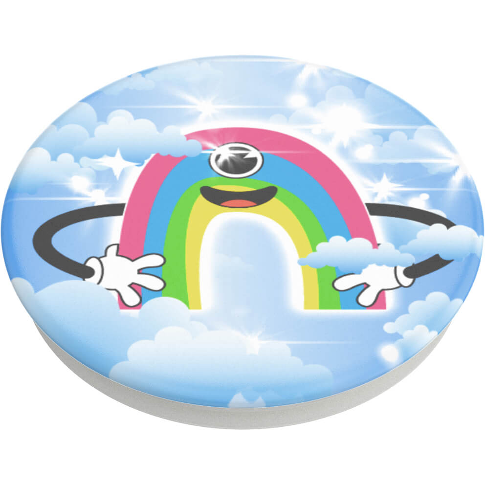 PopSockets PopSockets PopGrip Happy Rainbow