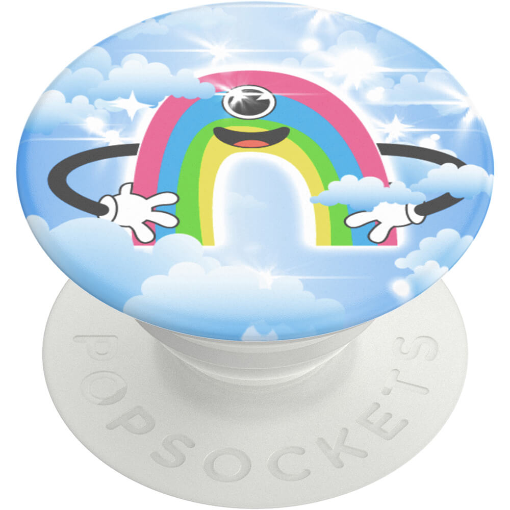 PopSockets PopSockets PopGrip Happy Rainbow