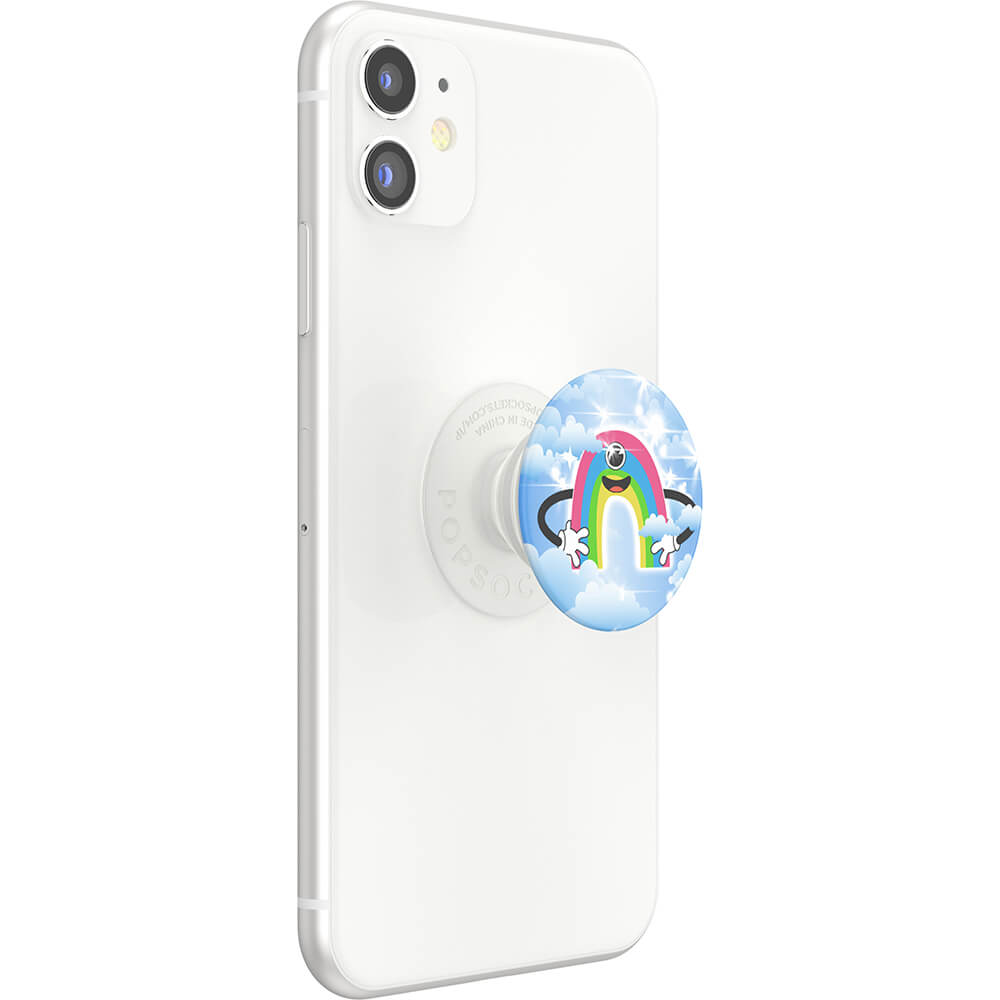 PopSockets PopSockets PopGrip Happy Rainbow