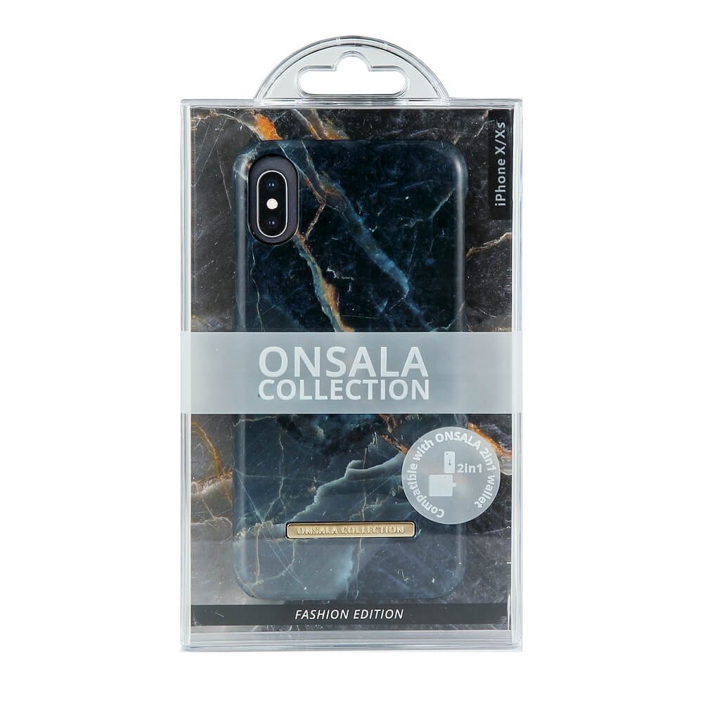 Onsala ONSALA iPhone X/Xs Mobilskal Shine Grey Marble