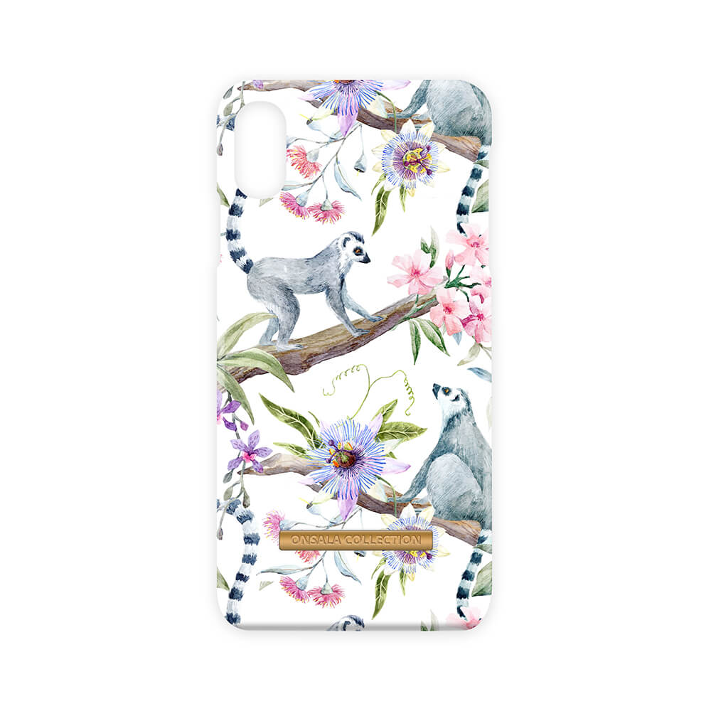 Onsala ONSALA iPhone XS Max Mobilskal Soft Lemur Cuties