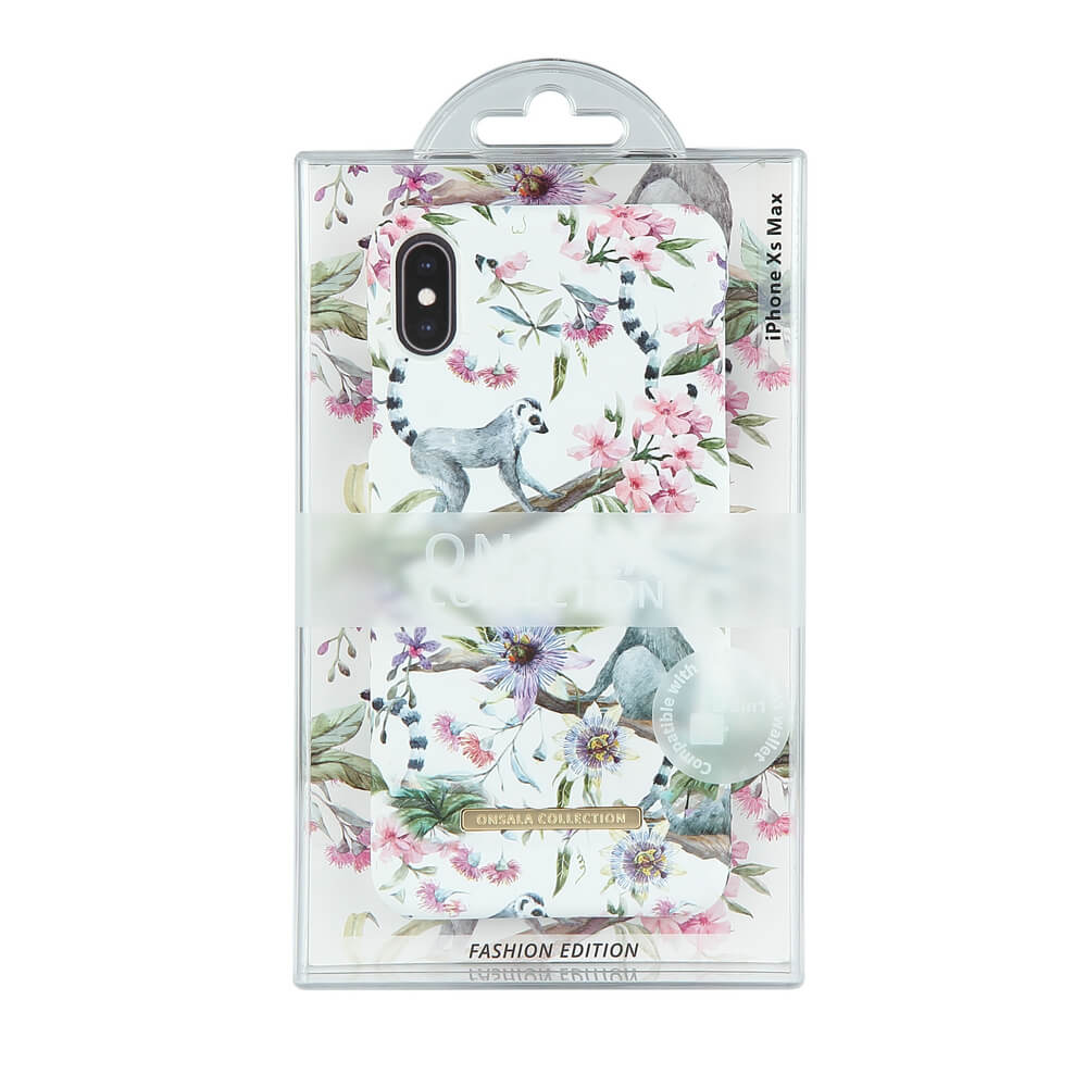 Onsala ONSALA iPhone XS Max Mobilskal Soft Lemur Cuties