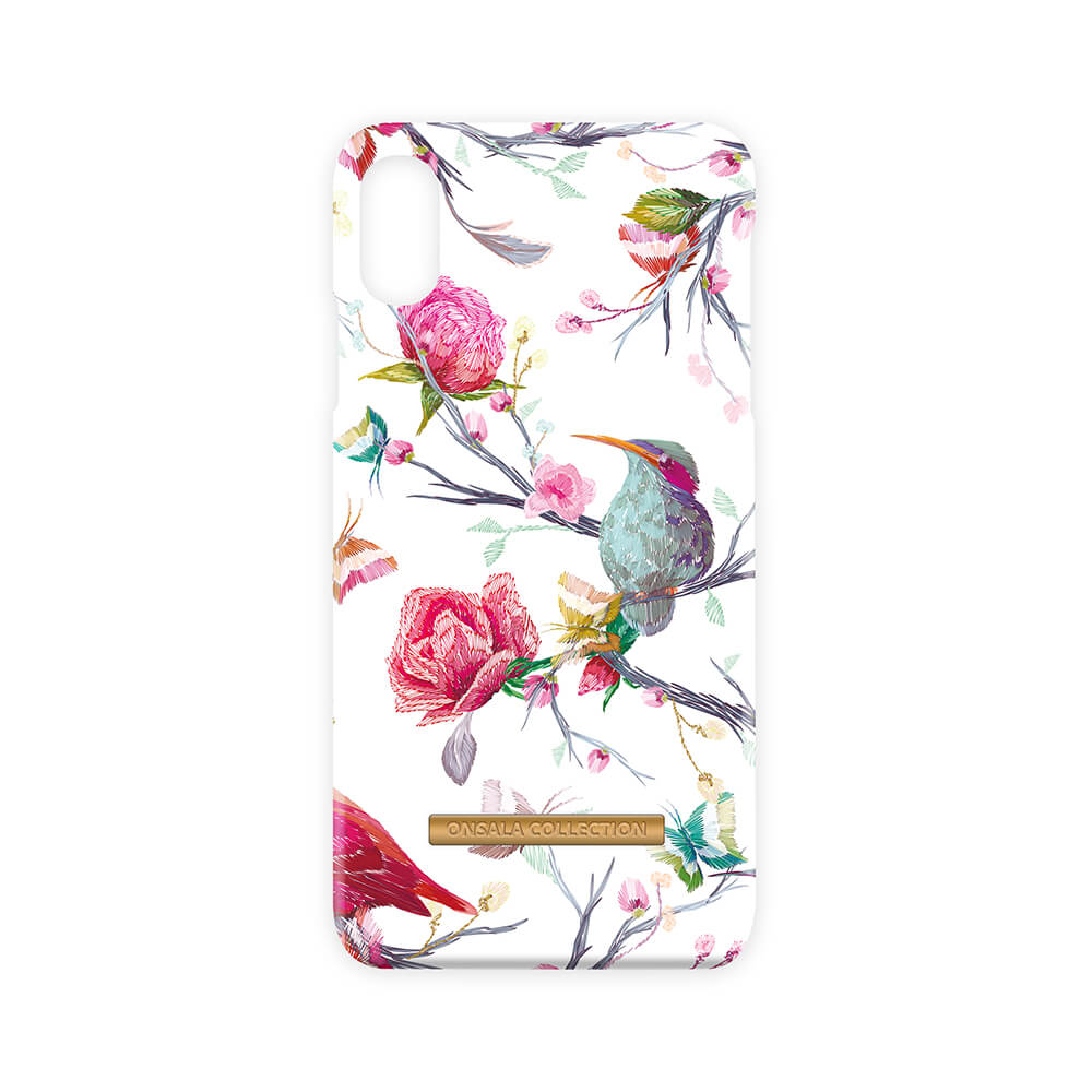 Onsala ONSALA iPhone XS Max Mobilskal Shine Vintage Birds