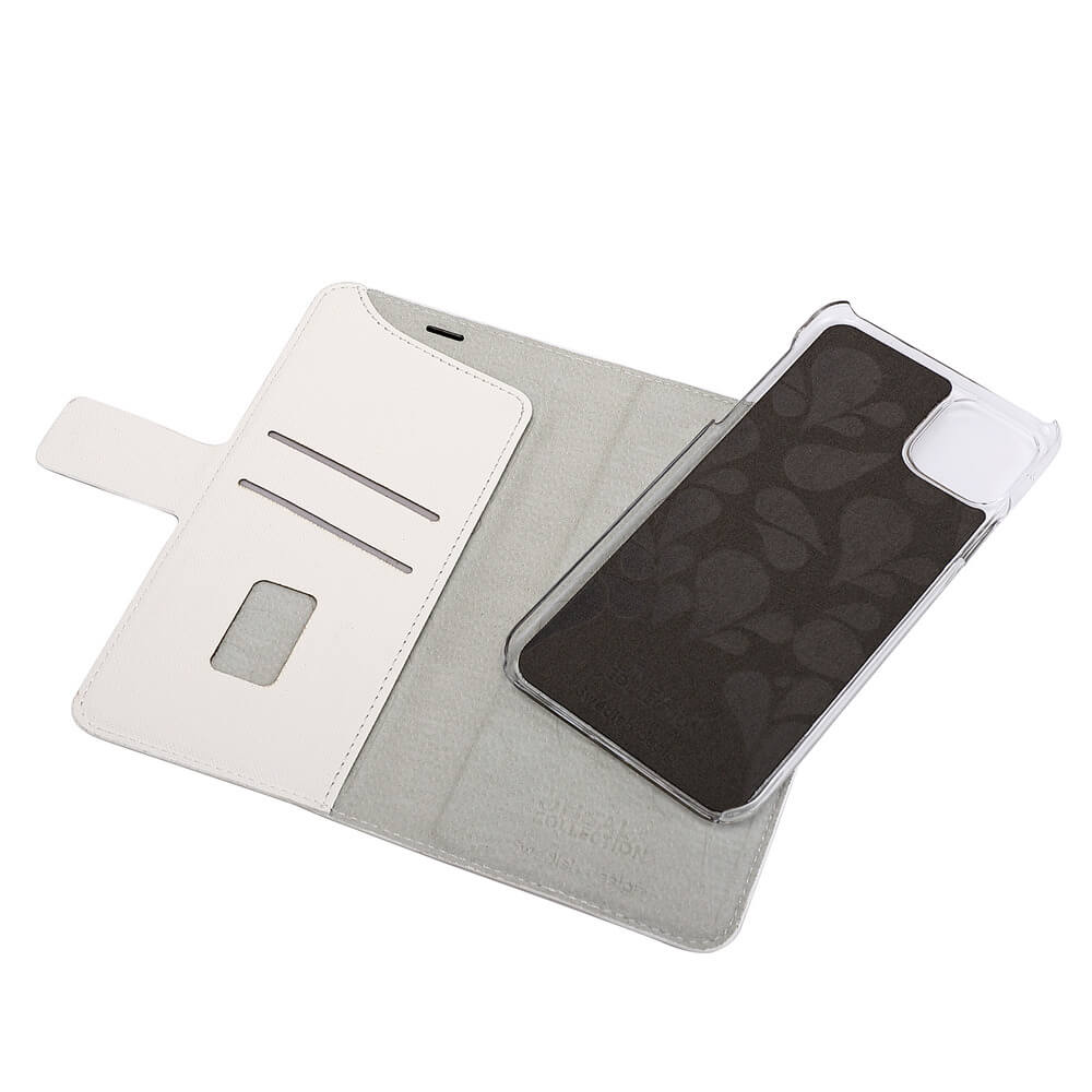 Onsala ONSALA iPhone 11 Pro Max 2in1 Magnet Fodral / Skal Saffiano White