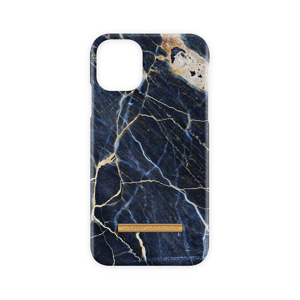 Onsala ONSALA iPhone 11 Mobilskal Soft Black Galaxy Marble
