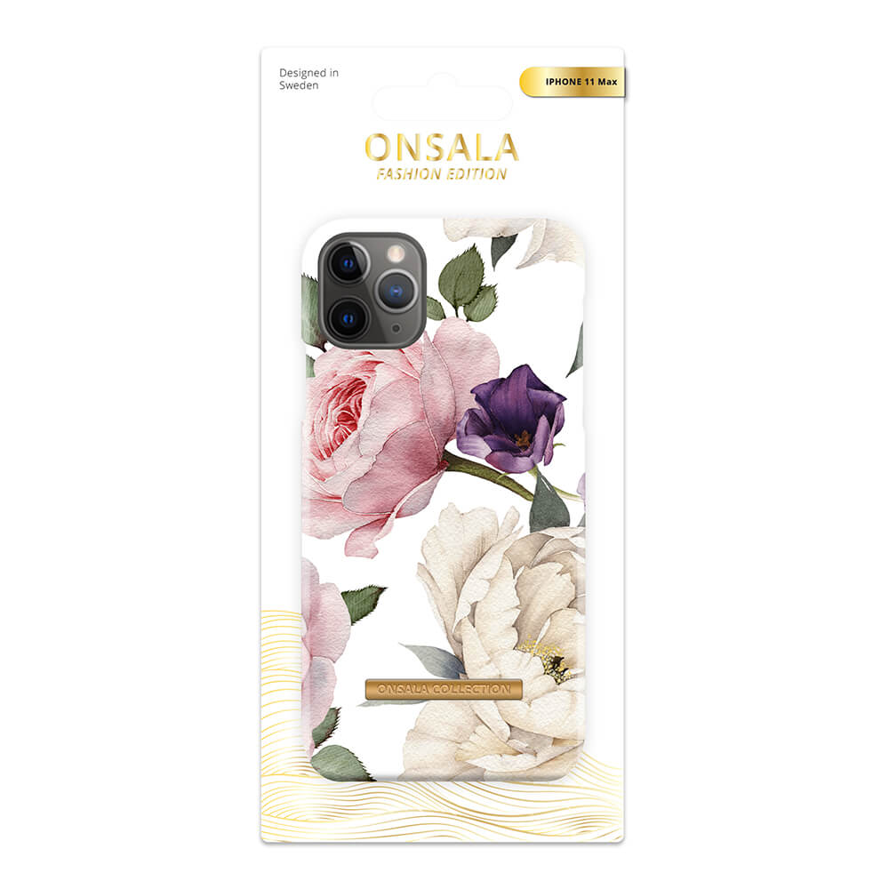 Onsala ONSALA iPhone 11 Pro Max Mobilskal Soft Rose Garden
