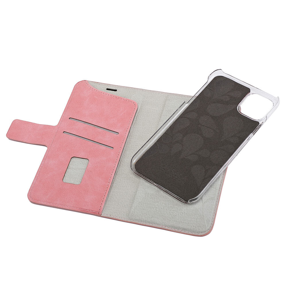 Onsala ONSALA iPhone 12 Mini 2in1 Magnet Fodral / Skal Dusty Pink
