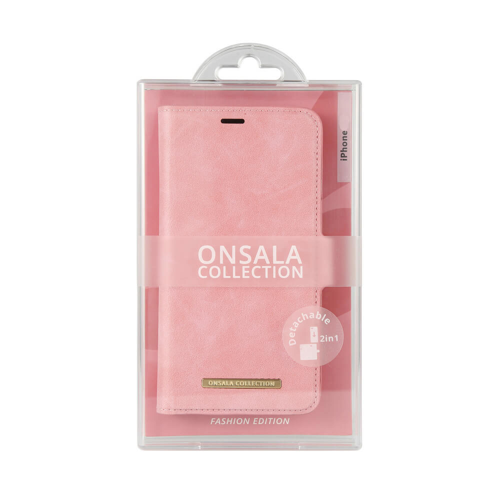 Onsala ONSALA iPhone 12 Pro Max 2in1 Magnet Fodral / Skal Dusty Pink