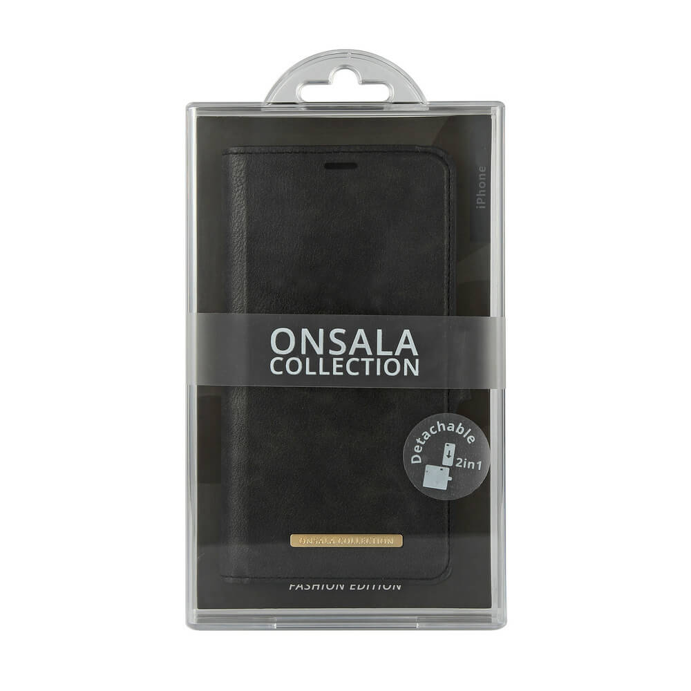 Onsala ONSALA iPhone 12 Pro Max 2in1 Magnet Fodral / Skal Midnight Black