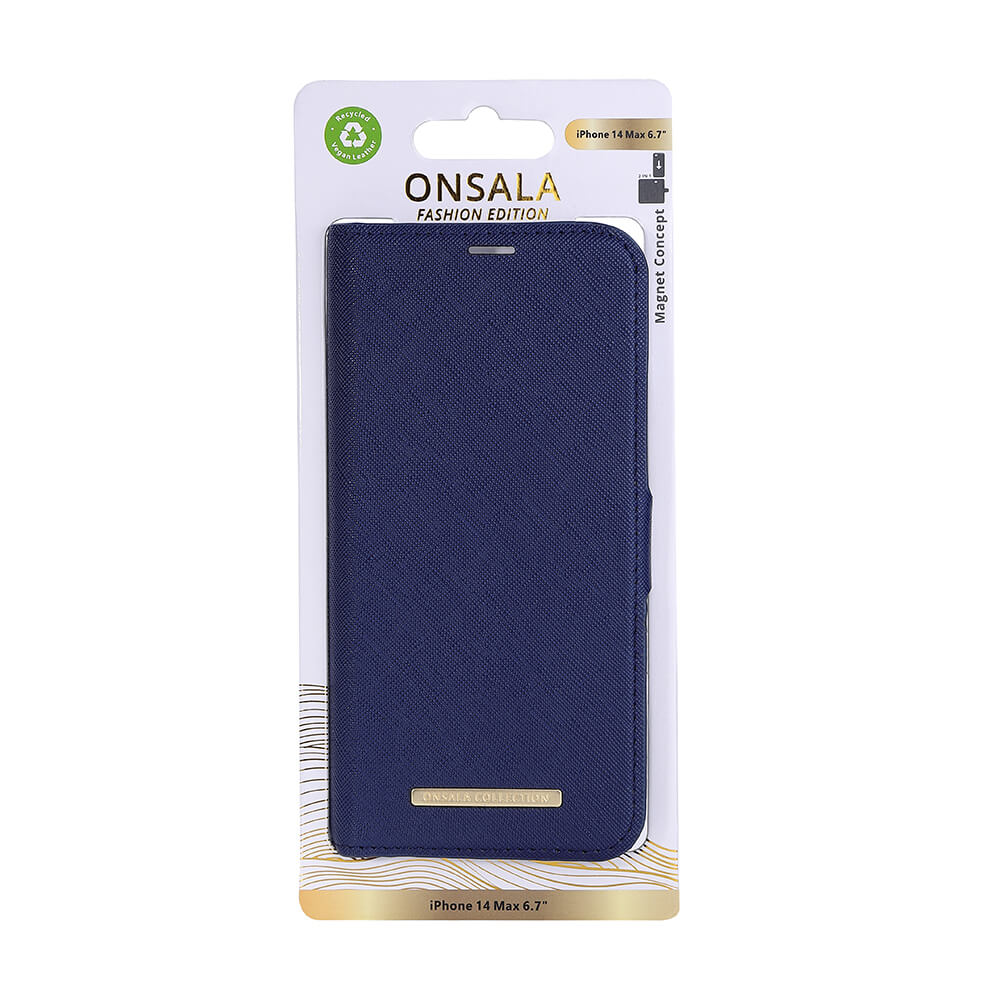 Onsala ONSALA iPhone 14 Plus Fodral ECO Navy Blue