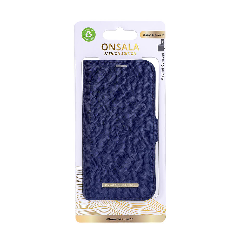 Onsala ONSALA iPhone 14 Pro Fodral ECO Navy Blue